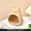 DY2212-1C Belly Cat Storage - Milk Tea Color