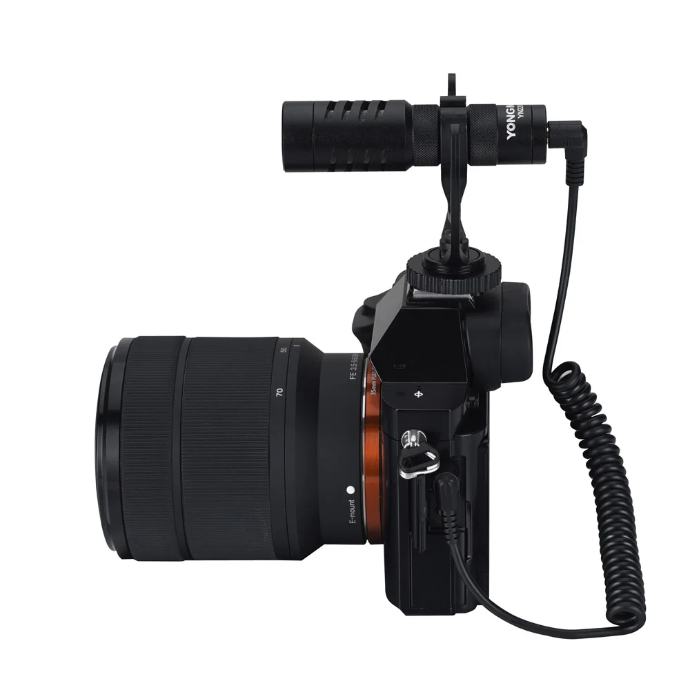 Micrófono De Grabación De Audio Video Para Cámara Nikon 