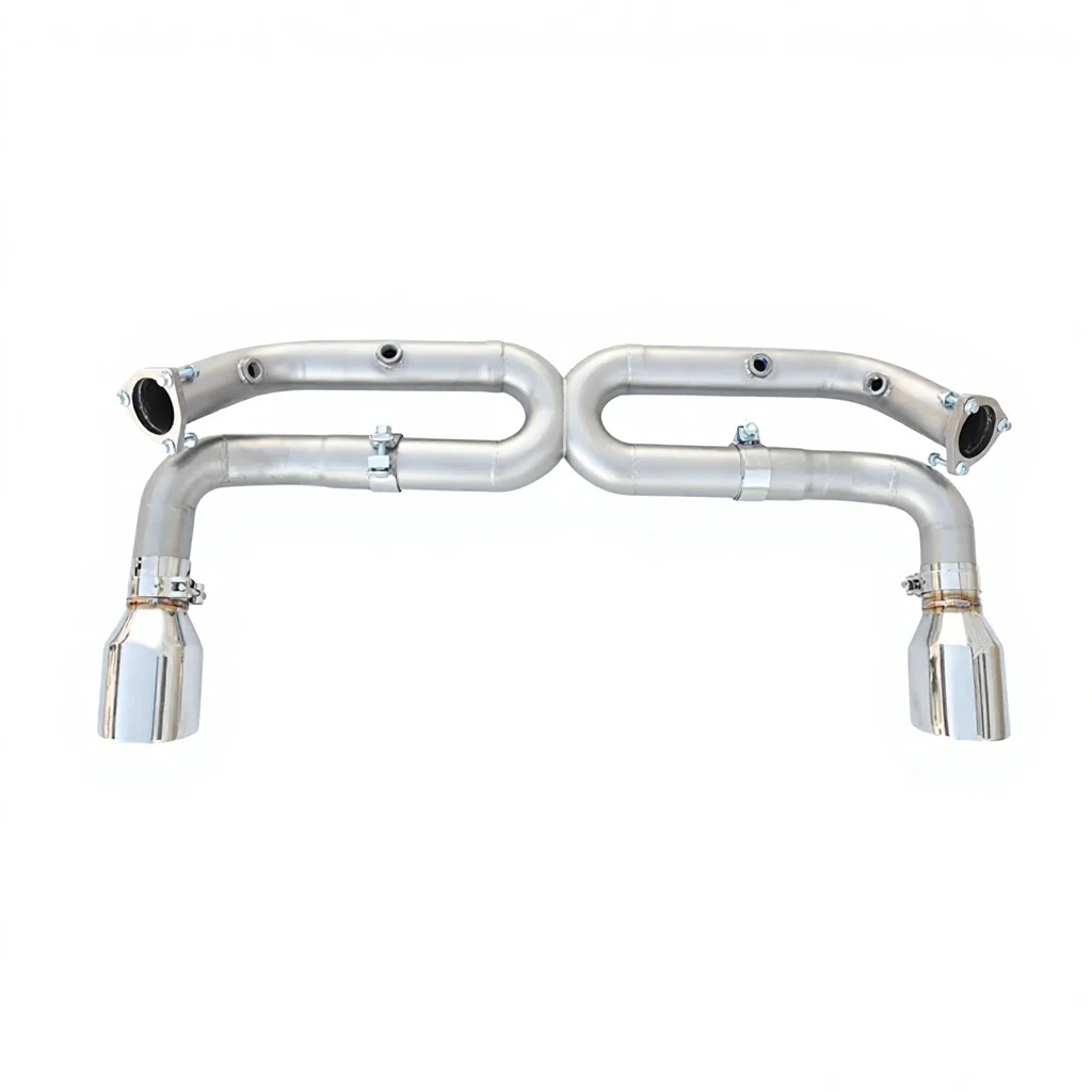 Stainless Catback Exhaust System For Porsche 996 3.4 3.6 1997-2004 Sports Exhaust Pipe Racing