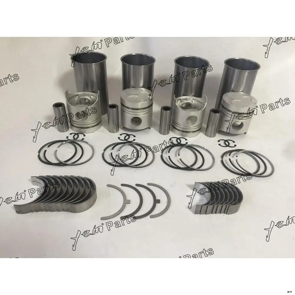 Wholesale Aftermarket 4BA1 Engine Rebuild Kit With Bearings Piston Rings Liner for Isuzu