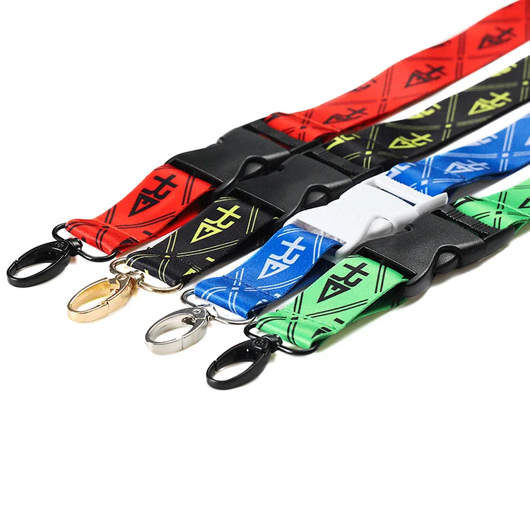 Exhibition Lanyards Custom Full Color Design Print Sublimation Lanyards For  Promotion Meeting 500pcs - Mobile Phone Straps - AliExpress