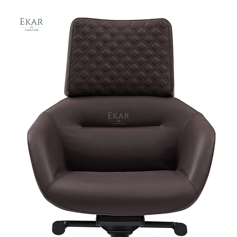 EKAR FURNITURE luxury Leather comfortable Chair modern executive office Chair supplier