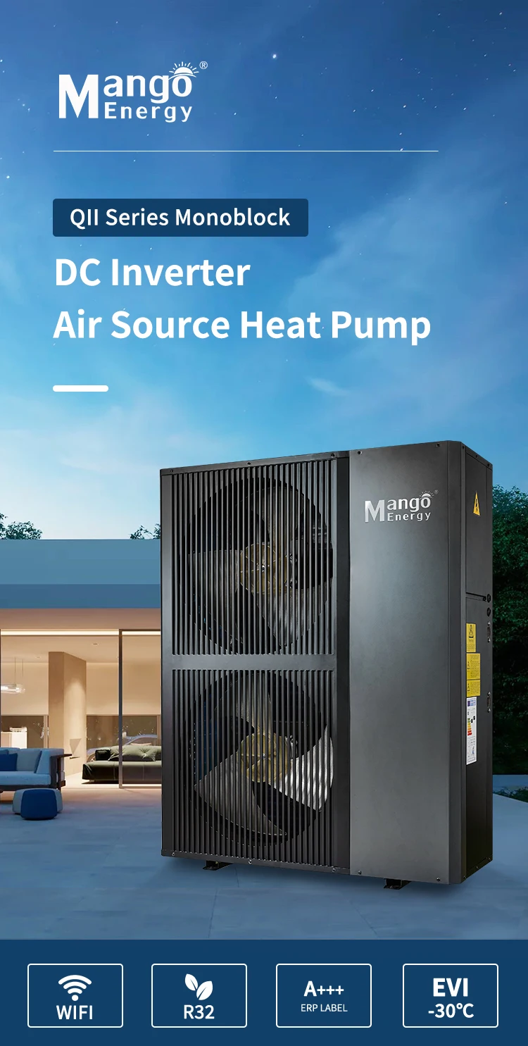 Mango Energy Sg Ready R32 R290 Air Source Heat Pump 11-34kw High ...