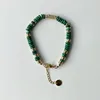 12   Malachite Flying Saucer Bracelet