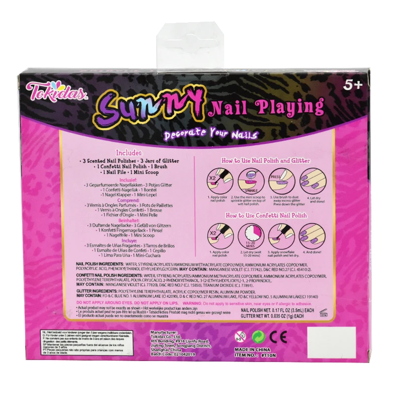 2022, детский макияжный набор для маленьких девочек, лак для ногтей, тени для век, макияж