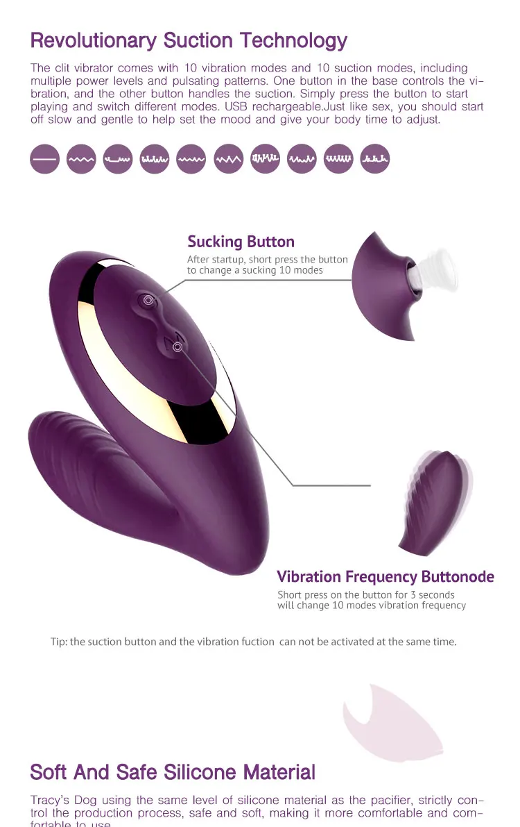 Tracy's Dog New Pro 2 Sucking Vibrator With Remote Control Function Purple  And Pink Optional Female Vibrator Sex Toy - Buy Sucking Vibrator,Sex Toy Og  2,Tracy's Dog Pro2 Product on Alibaba.com