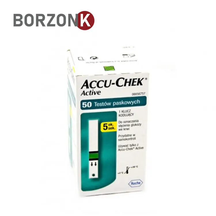 Hot Selling Blood Glucose Accu Check Diabetic Test Strips