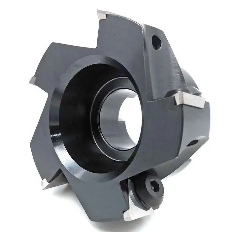 TEBAK TP22-80-27-4T CNC Fast Double-Sided CNC Cutter Head Feed Face Milling Cutter for Tpkn Inserts