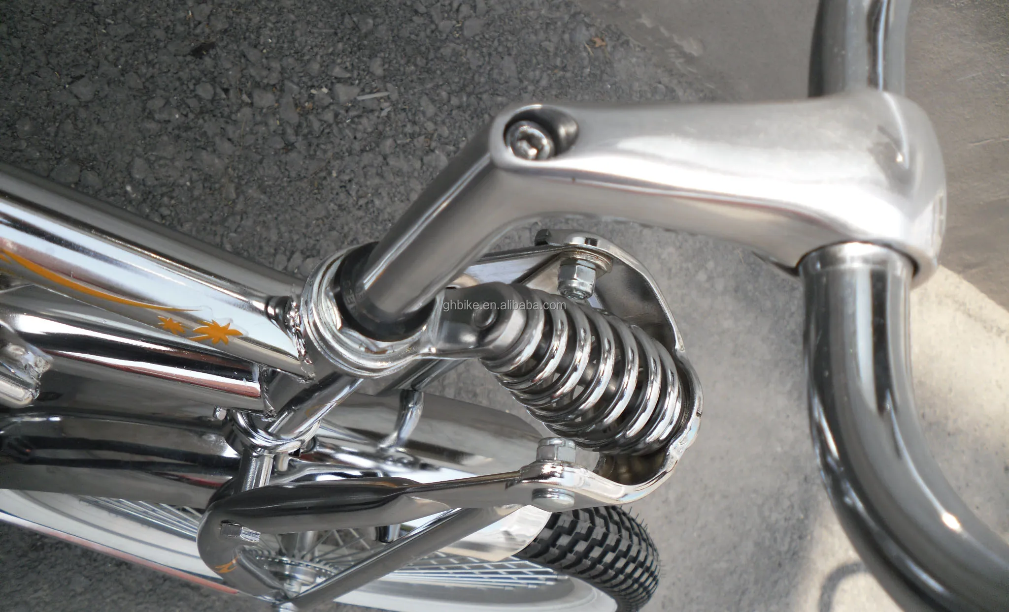 20" Ce Sliver Cp Steel Frame Coaster Brake Beach Cruiser Lowrider