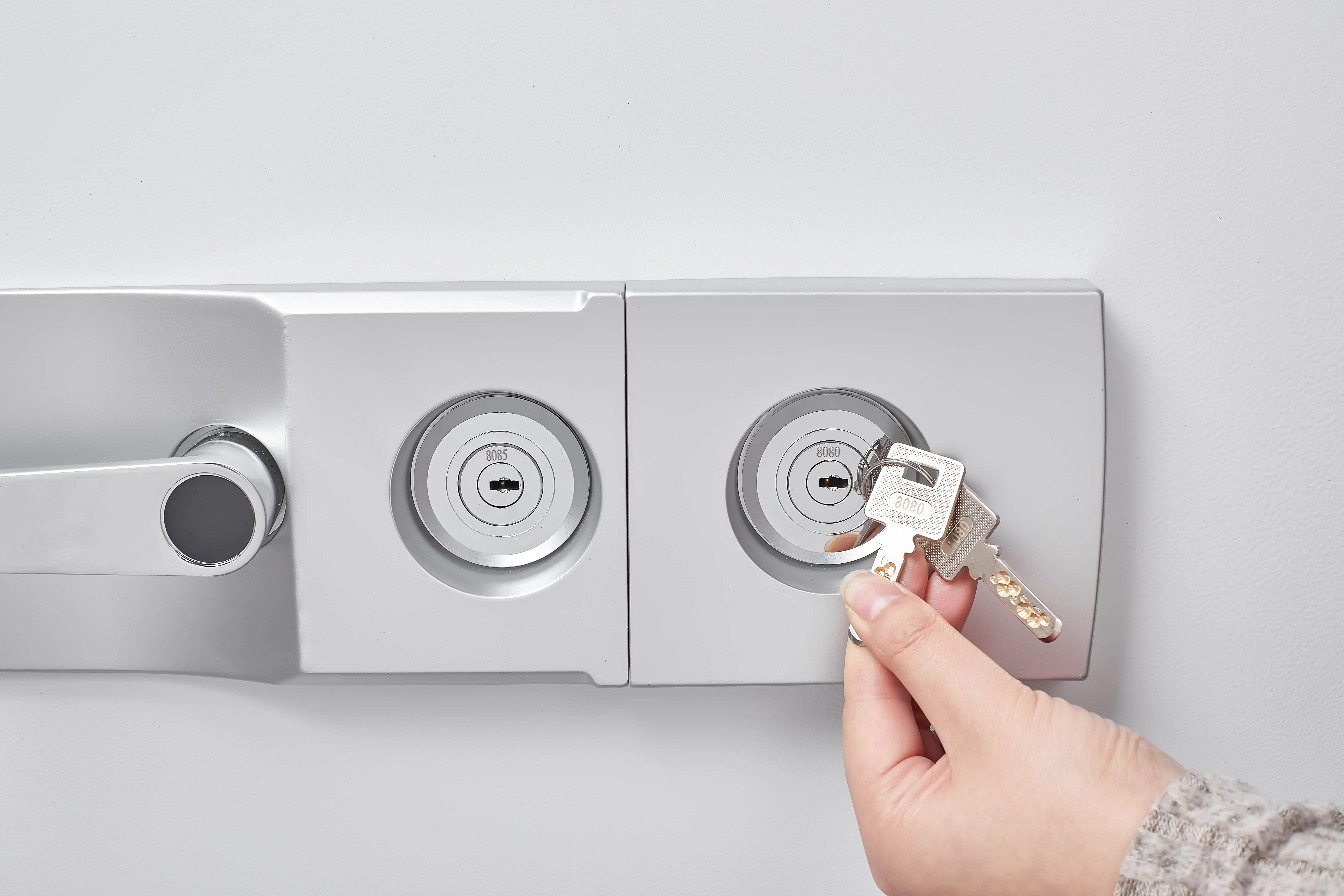 100kg Fireproof Safety Deposit Box Home Office Hotel Alarm System Safe