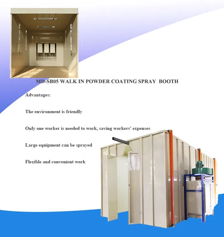 Ground Spray Booth Electrostatic Powder Coating Spray Booth Buy Spray