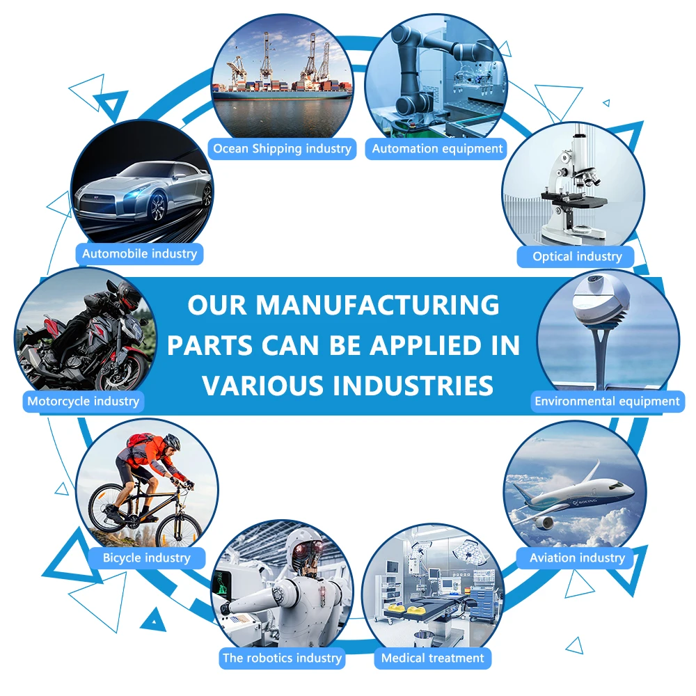 Direct Metal Laser Sintering 3D Printer Rapid Prototyping Hard Anodized CNC Machining Turning Aluminum Rings Parts