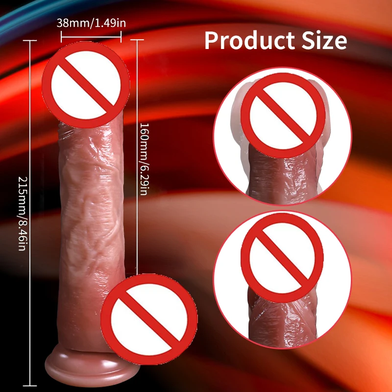 High Quality Soft Simulation Electric Dildo Hot Selling Auto Retractable Boomers for Female Masturbation