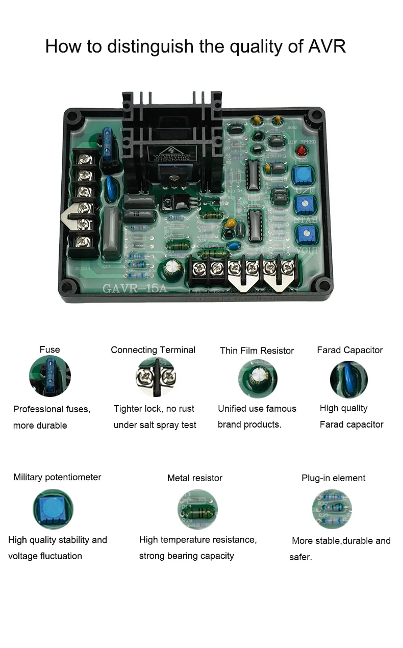 Genset Avr Circuit Diagram 3 Phase Automatic Voltage Regulator