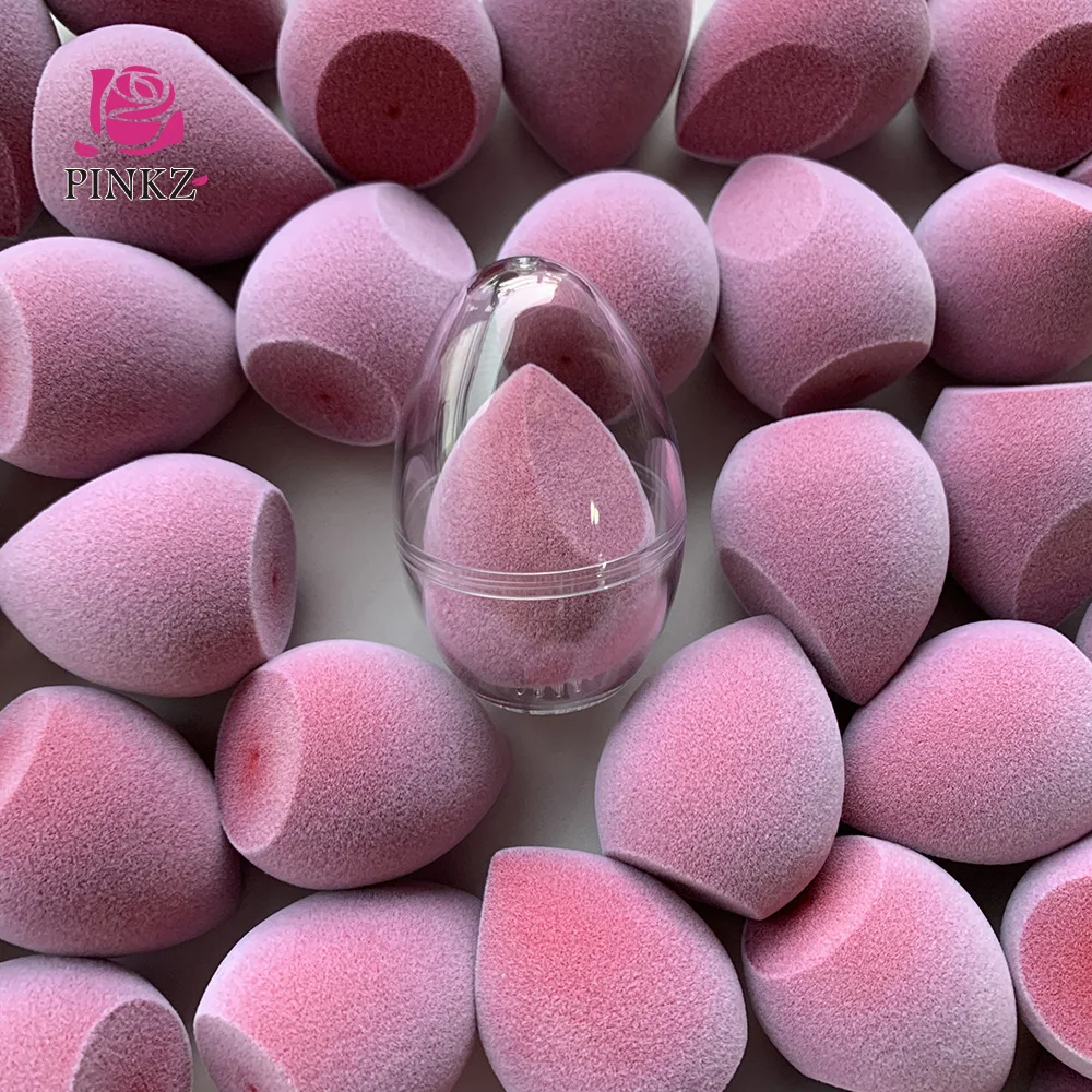 Private Label Non Latex Customized Packaging Makeup Sponge Applicator Microfiber Beauty Sponge For Foundation Wholesale Price