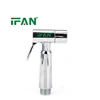 Tête de douchette WC couleur argent, 10 jets
