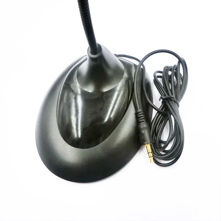 Professional Table Gooseneck Microphone Desktop Computer Mic for Conference Gaming