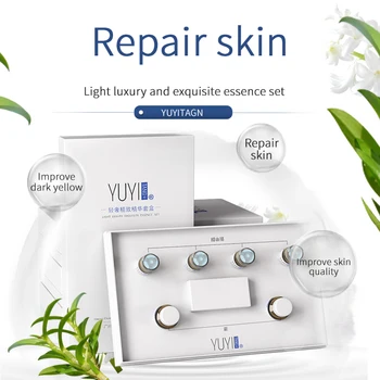 OEM Private Label YUYITANG Natural Anti Aging Anti Acne Whitening Lightening Cream Face Care Skin Care Set