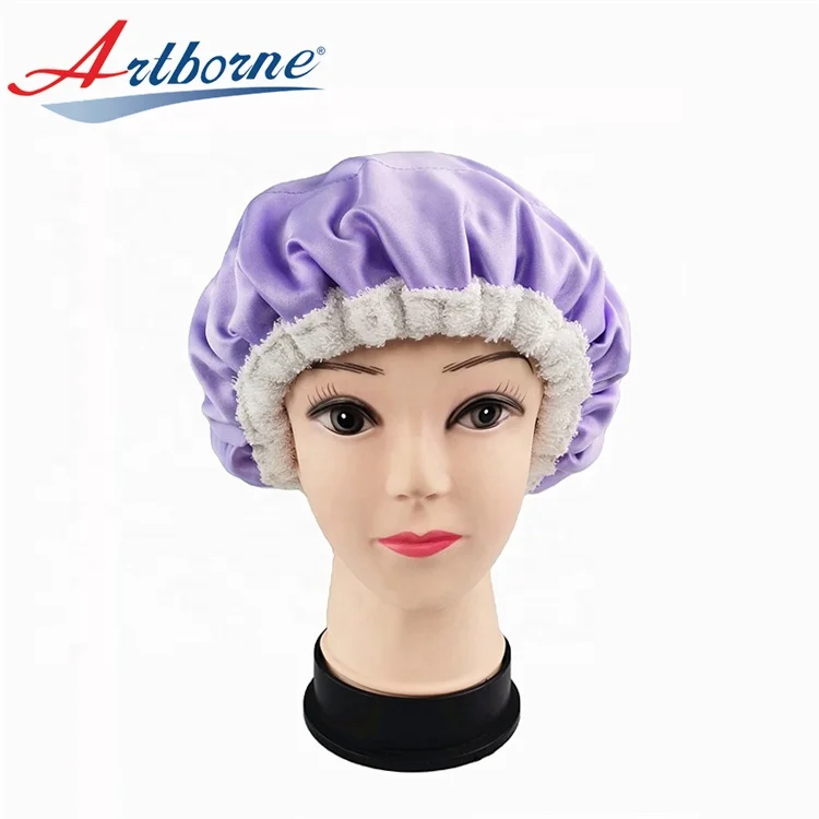 Deep Conditioning Heat Cap Microwavable Hair Care Treatment Cap Flaxseed  Heat Hot Bonnet Hair Steamer