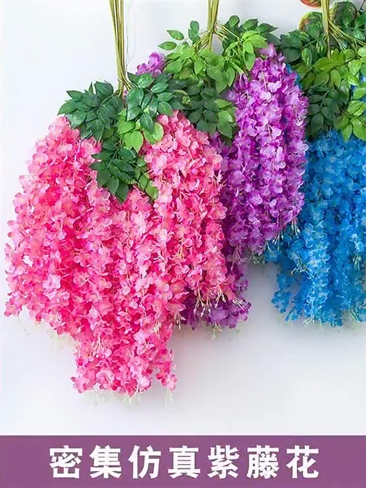 Wholesale Artificial Hanging Wisteria Garland Flowers For Wedding