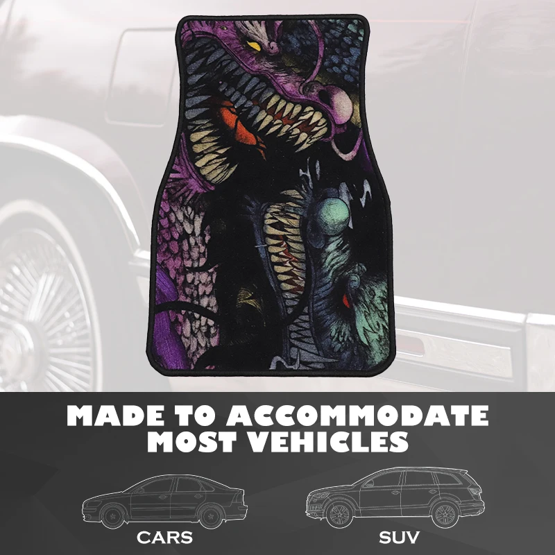 Car Mat Nylon Custom Design OEM Cartoon Modern Car Floor Mat