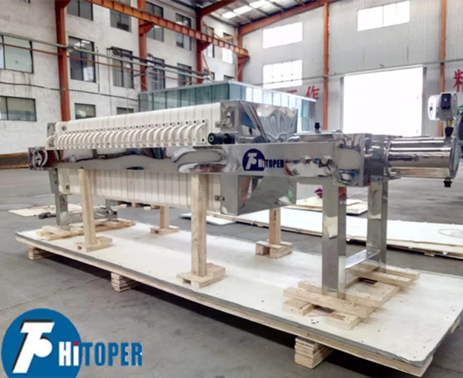 Rice Bran Oil Dewaxing Process Using Chamber Filter Press Manufactured in China