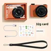 Vintage Orange+32G Card+Stickers+Lanyard+Charg