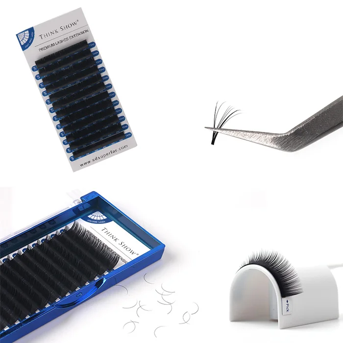 
 Накладные ресницы из синтетических волос, накладные ресницы в Корейском стиле PBT  