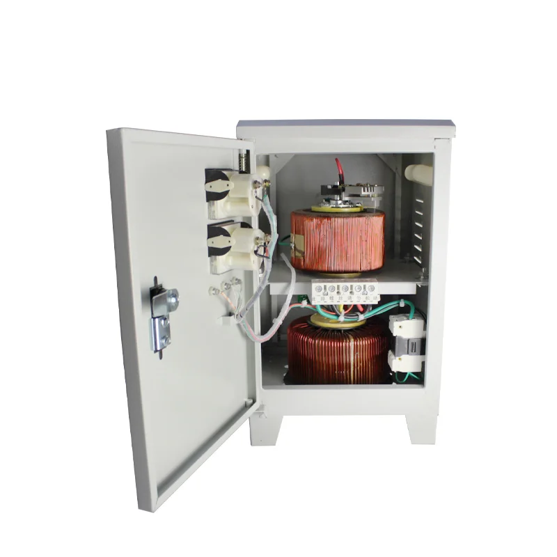 Avr Single Phase Svc Servo Motor 5KVA to 20KVA Automatic Voltage Regulator Stabilizer AC Output 220V