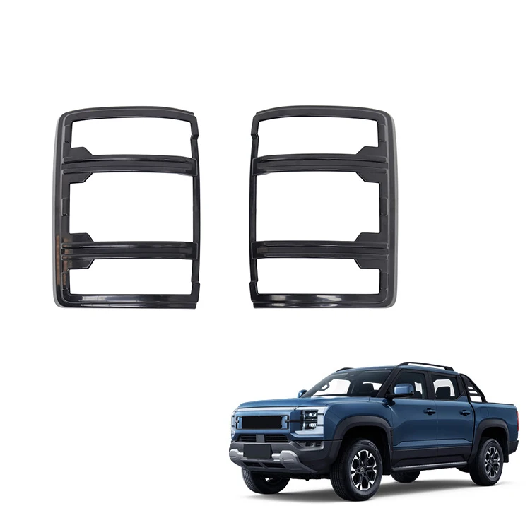 BYD Shark 6 үшін артқы жарық жауырының қаңқасы сыртқы әсемдік элементі ABS пластик арматурасы артқы жарық қорғау әсемдігі жиектеуіш