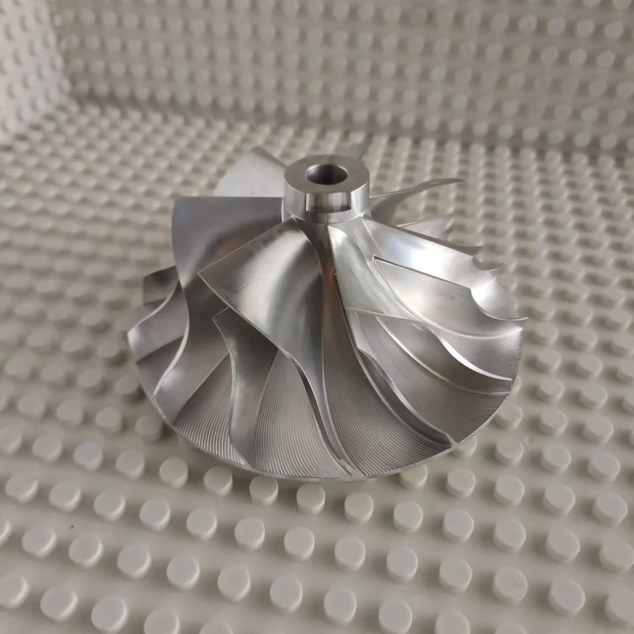 Custom Rc Jet Engine Turbojet Engine Turbine Impller  Wheel Aluminum Alloy