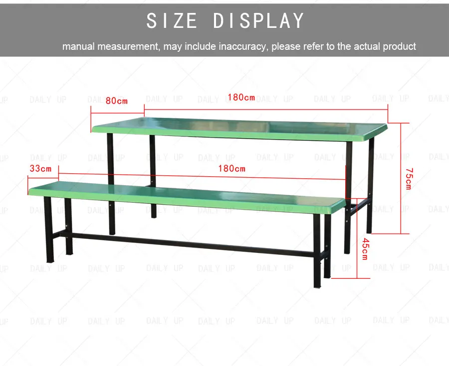 Dining Table And Chair Set 6 8 Seaters Removable Steel Frame Public Chair Desk And Chair Combo For School Canteen Restaurant