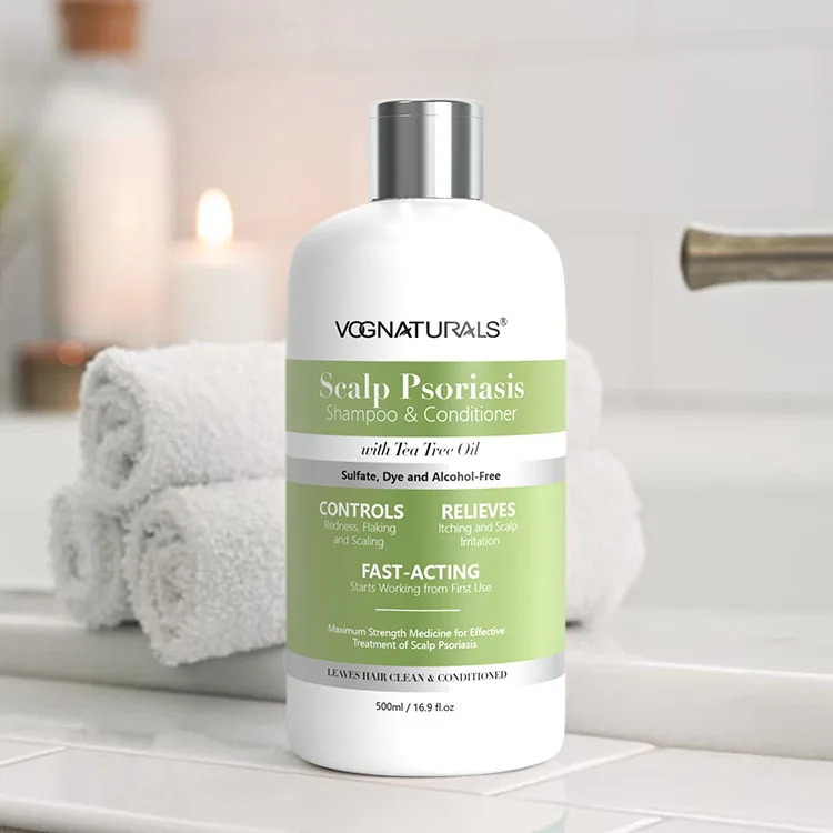 Private Label Nourishing Antifungal Tea Tree Oil Shampoo for Scalp Psoriasis Folliculitis Seborrheic Dermatitis Effective