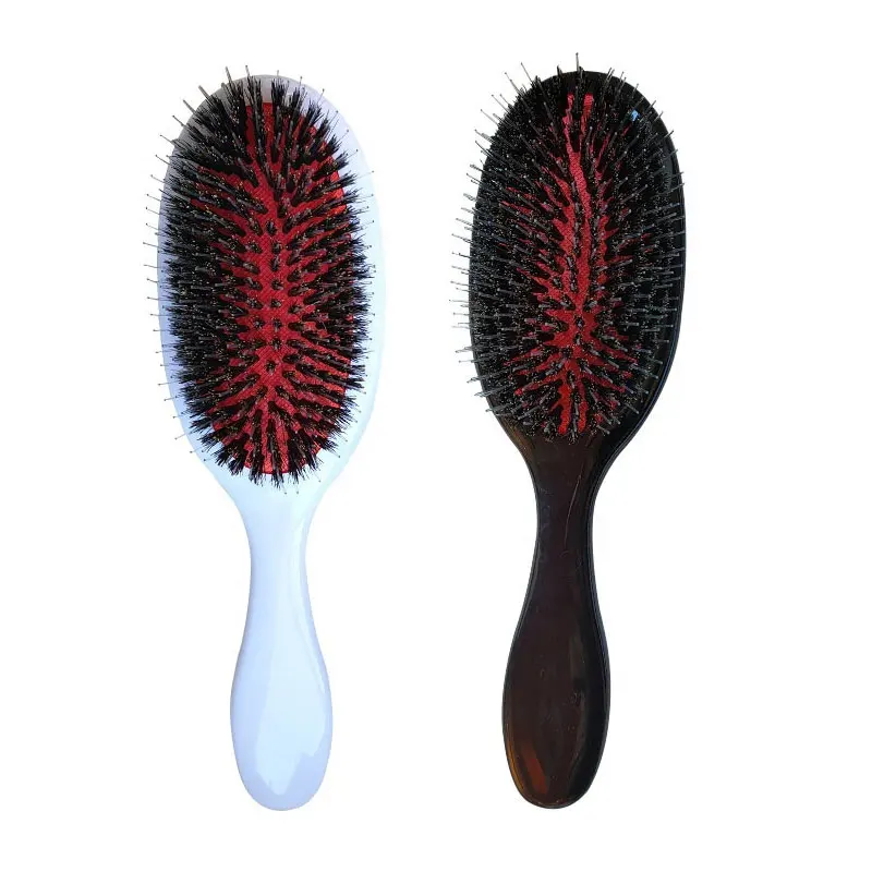 Wig Boar Bristle Brush Hair Extension Loop Comb Brush For Hair