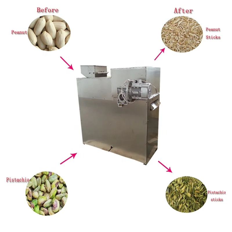 Advanced Almond Slicer Nut Cutting Peanut Slicing Machine for Sale