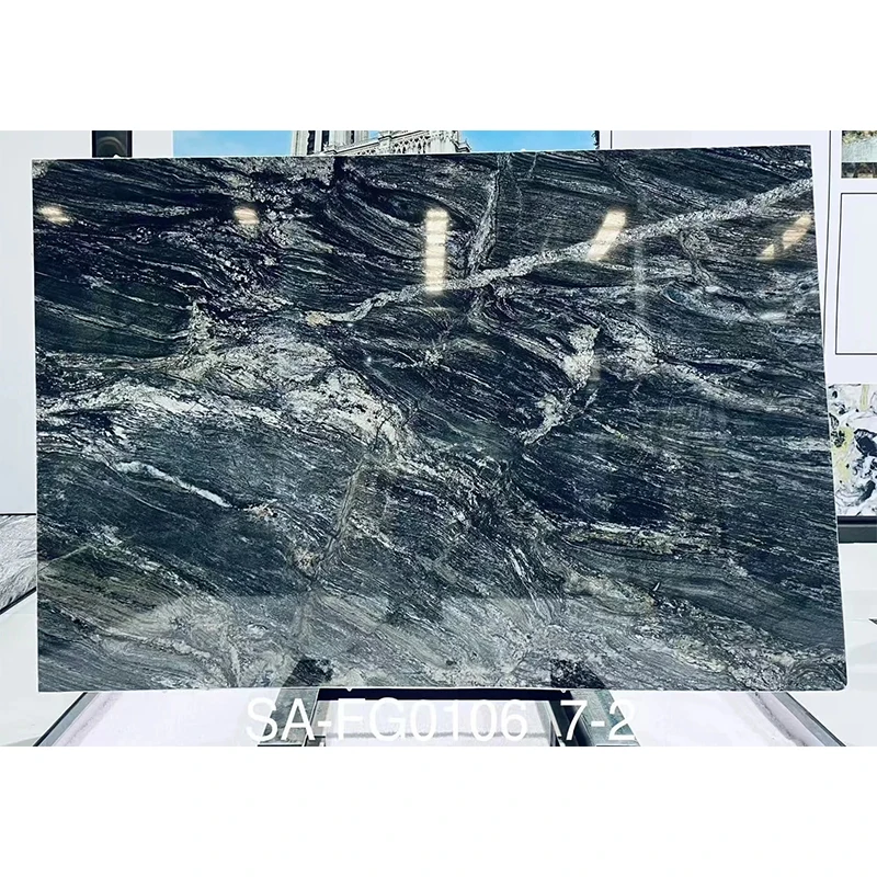 Nowoczesny luksusowy naturalny niebieski marmur do zastosowania wewnątrz pomieszczeń: umywalki łazienkowe, wanna, blaty kuchenne, hotele, schody, ściany, podłogi