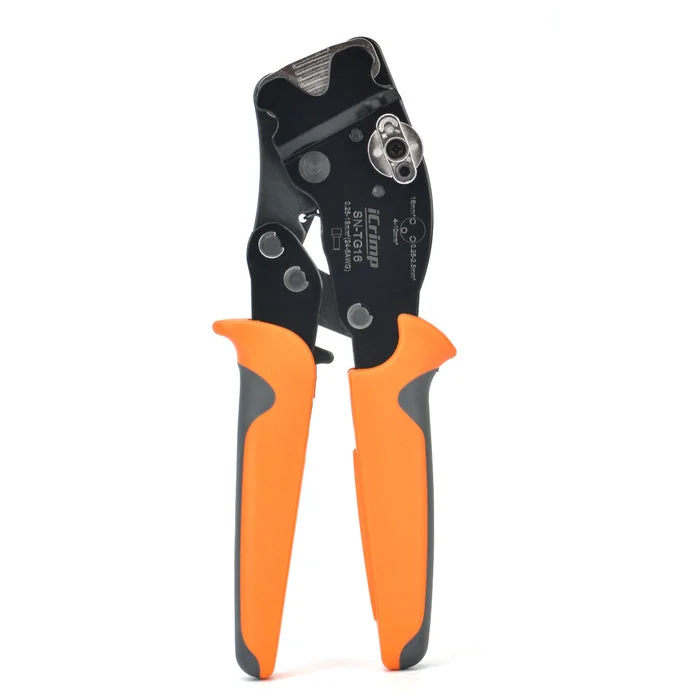 SN-TG16 Square Ratchet Crimper for End Sleeves and Ferrules 0.25-16mm2 AWG 24-6