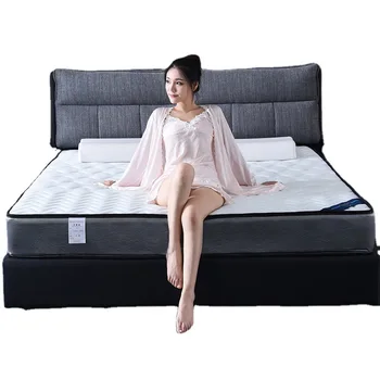 OEM Factory direct sale latex mattress independent spring five-star hotels B&B flats compressed coil packages exports