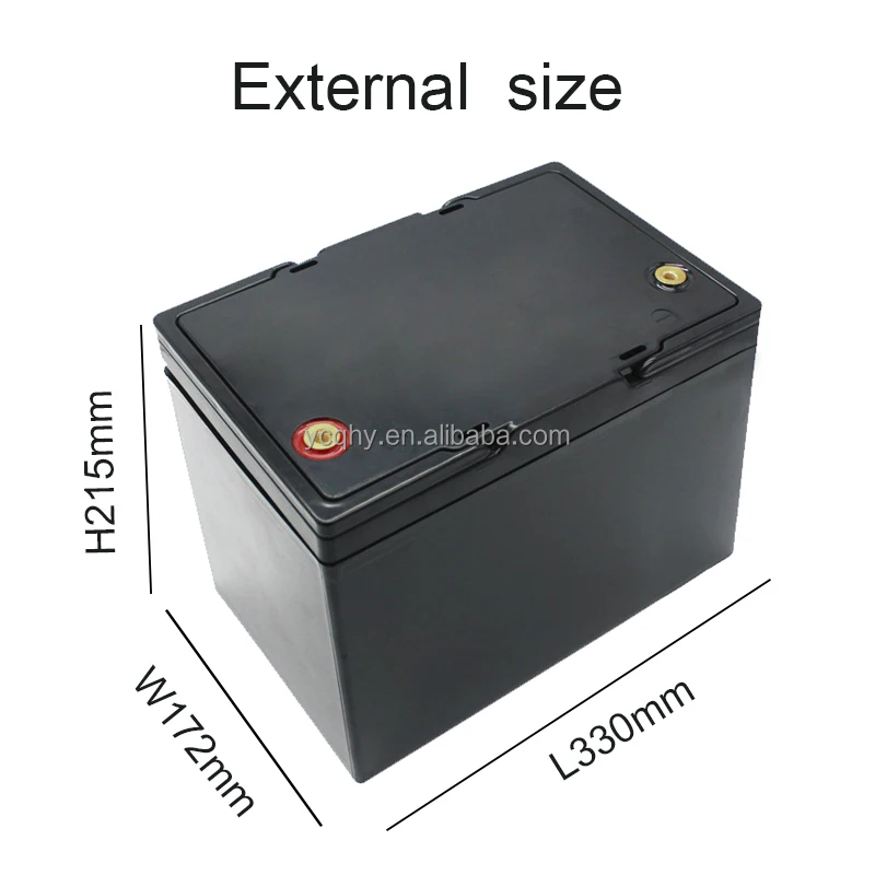 12v 70ah Abs Plastic Empty Lithium Battery Case Car Battery Case Ebike