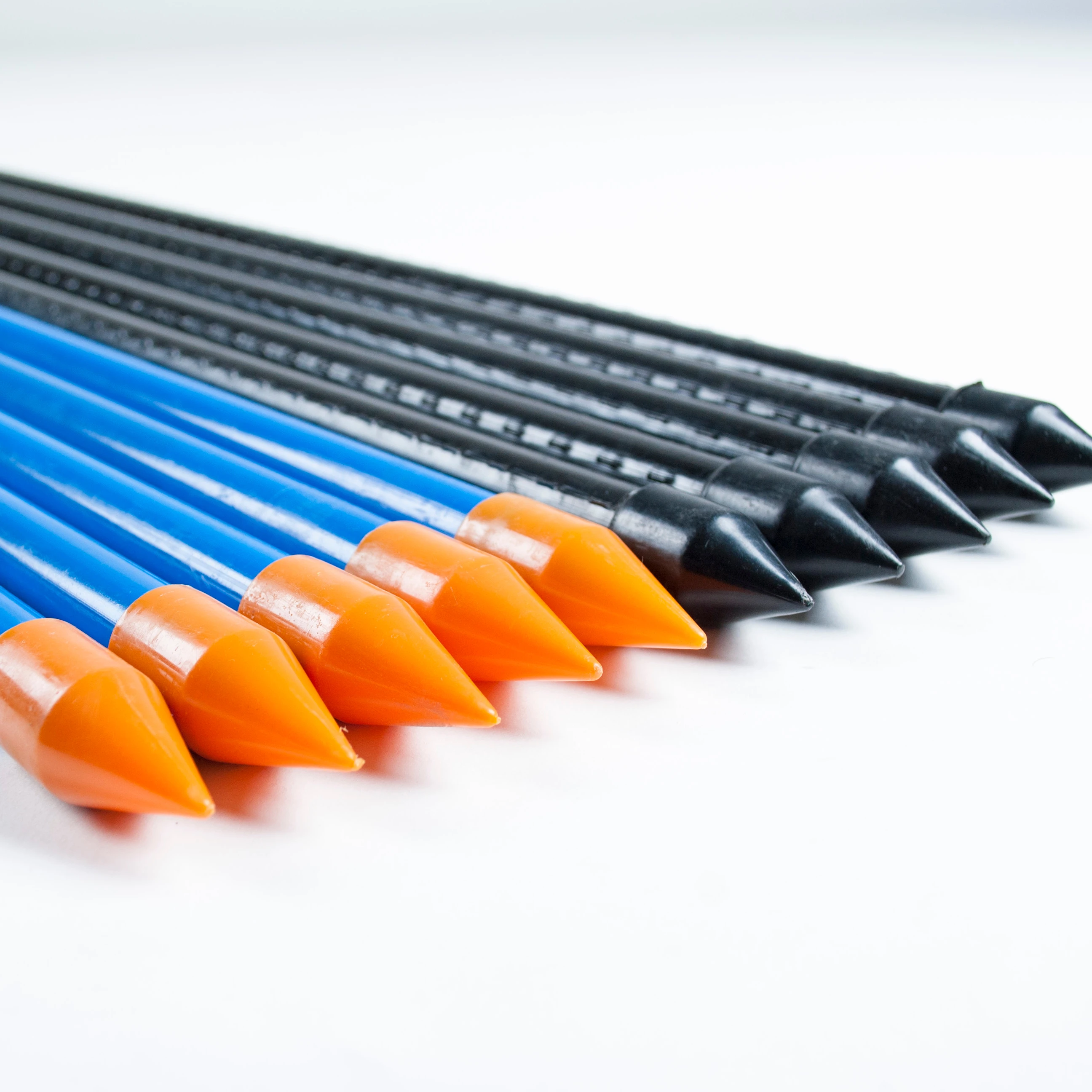 plastic coated metal stake type a strut set garden stake 8mm