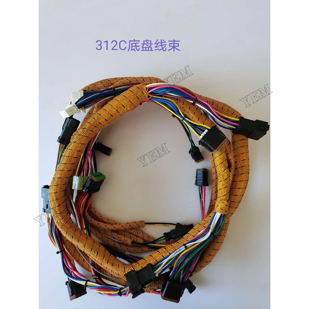 For Caterpillar 312C Chassis Wiring Harness (Direct Injection) High Performance Engine Parts