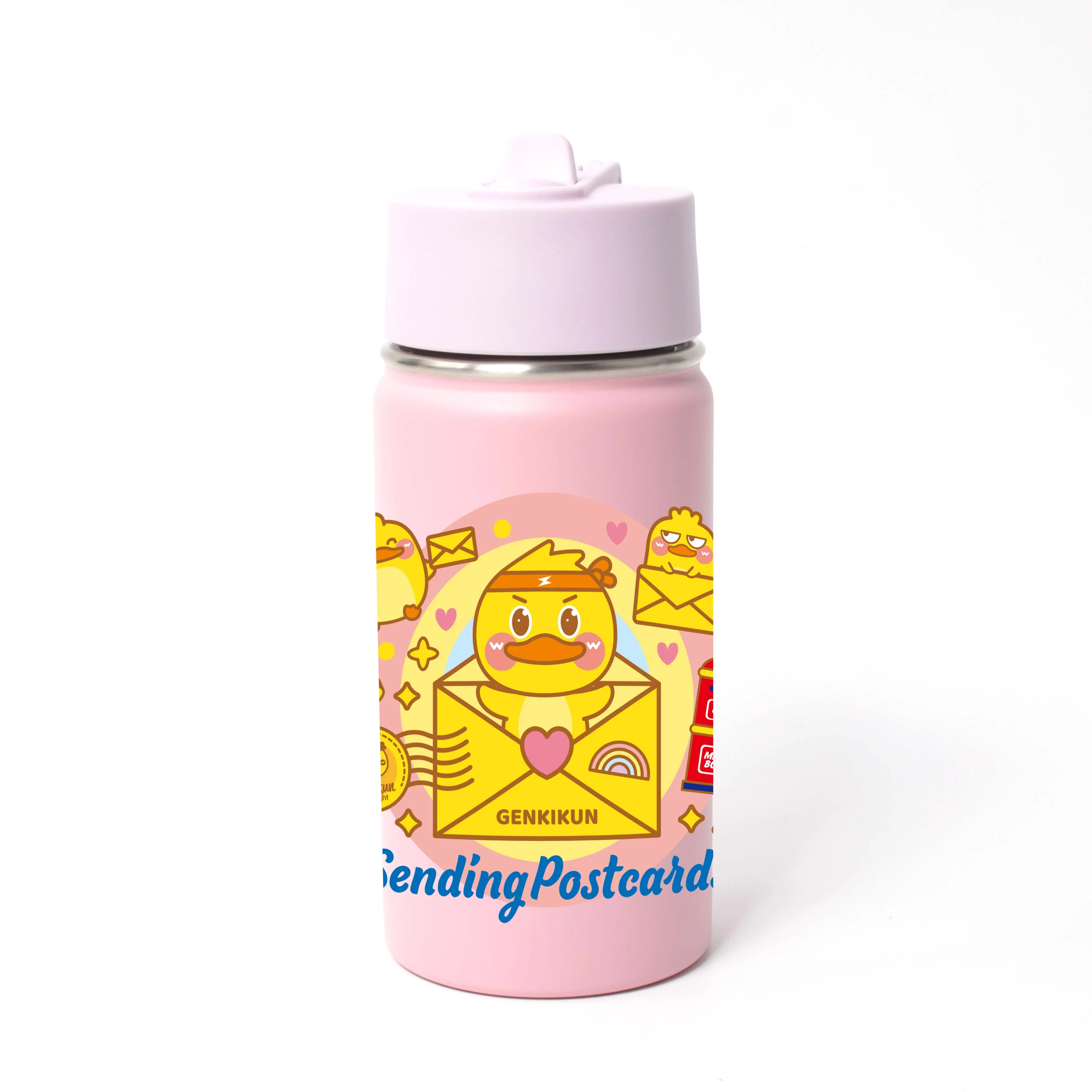 350ml Cute Cartoon Kids Drink Water Bottles Stainless Steel Double Wall Vacuum Insulated Bottle For School factory