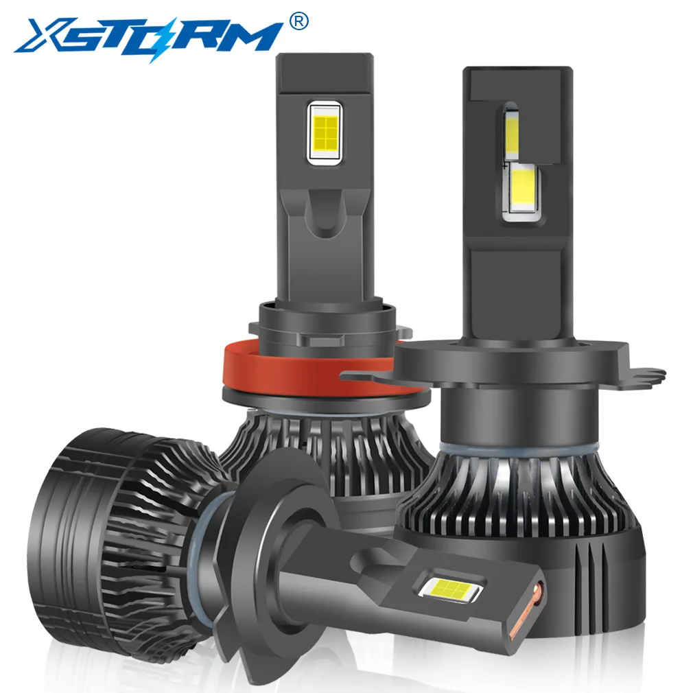 Xstorm Car Led H4 Headlight Bulbs 100W 25000LM 6000K Auto Headlamp H1 H7 H11 9005 9006 9012 Led H4 Lamps
