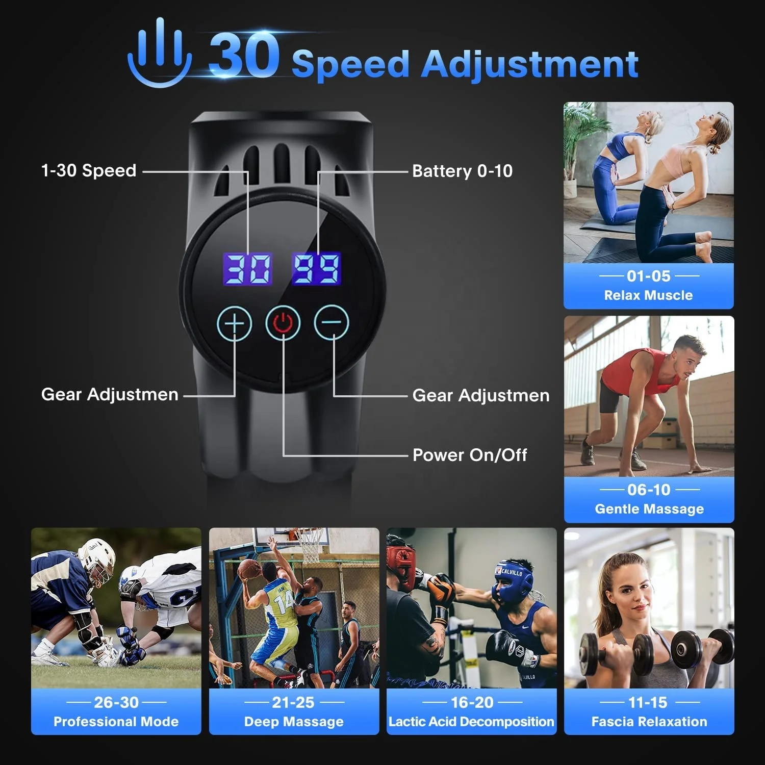 custom-massage-gun-logo-30-speed-muscle-therapy-tool