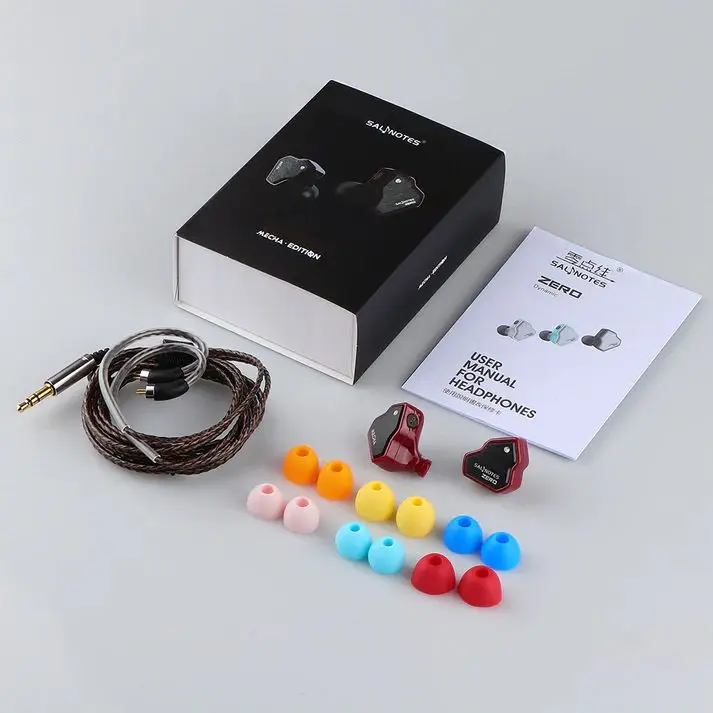New Product 7HZ Salnotes Zero HIFI 10mm Dynamic Driver in Ear Earphone Dynamic Driver Earphones In-ear Headset