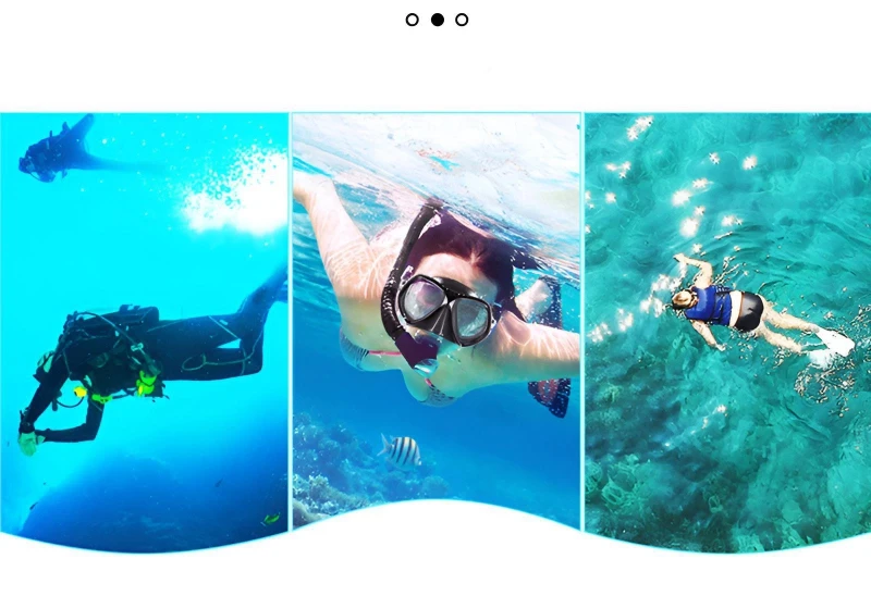 Trimix Lung Tank With Snorkeling Mask 0.5l Scuba Tank Submask Fashion