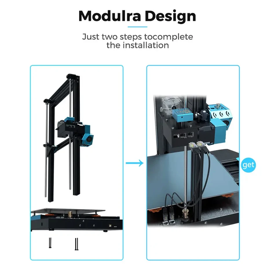 Spectacular TWOTREES Blu-5 Big Format High Precision Professional All Metal Impresora Sla 3d Cake and Photo Printer Industrial - Image 3