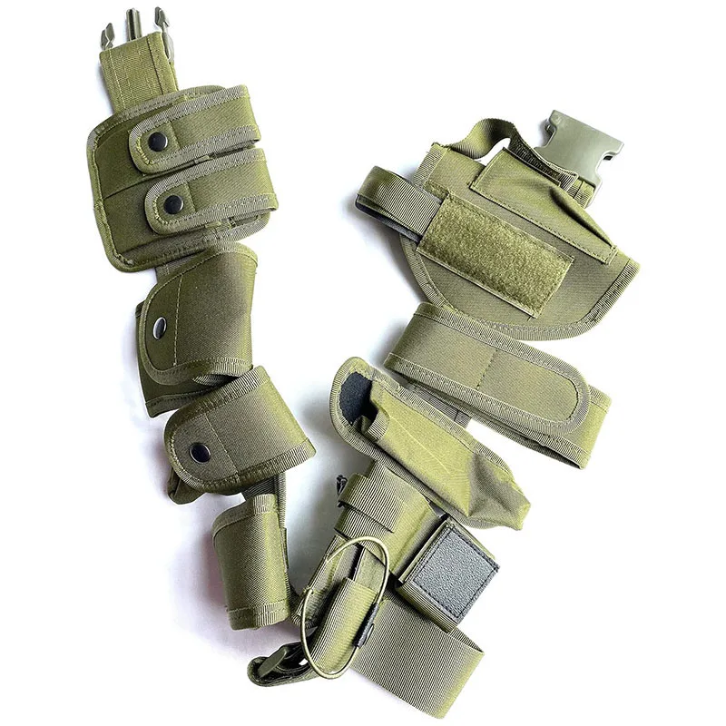 Multi-functional Outdoor Modular Equipment System Security Wear-resistant Tactical Duty Utility Versatile Work Hunting Belt