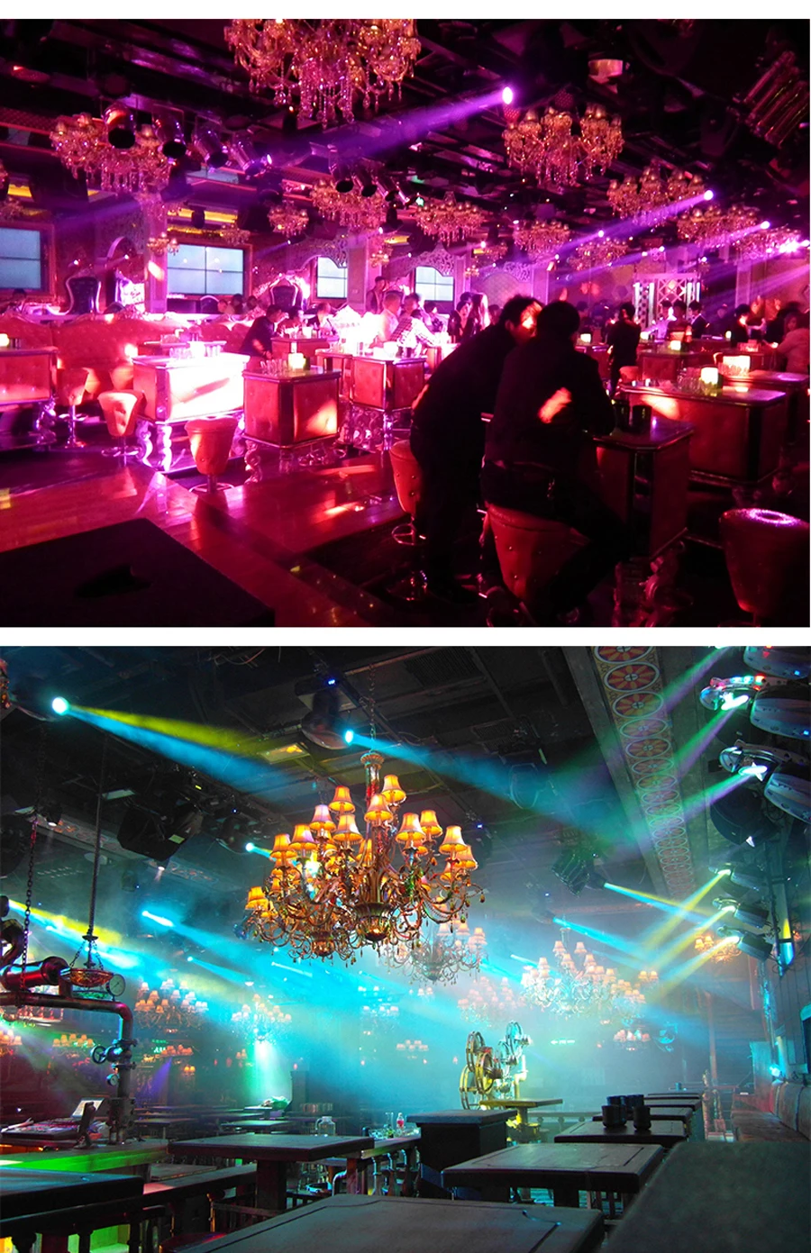 Macchina del fumo da 1500 W DMX RGB 24 LED Effetto luce da palco Spruzzatore verticale remoto_voghion.com