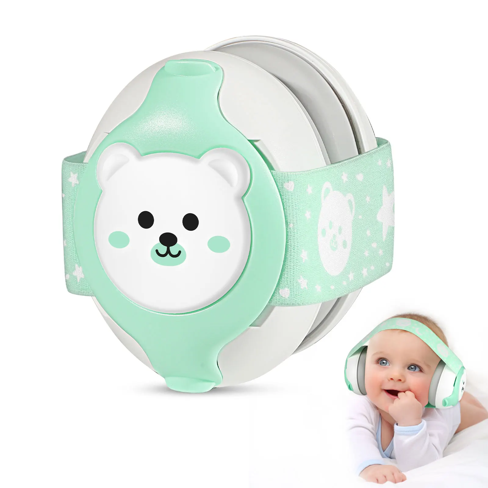 25db Safety Hearing Protection Ear Muffs Protection Baby Earmuffs ...